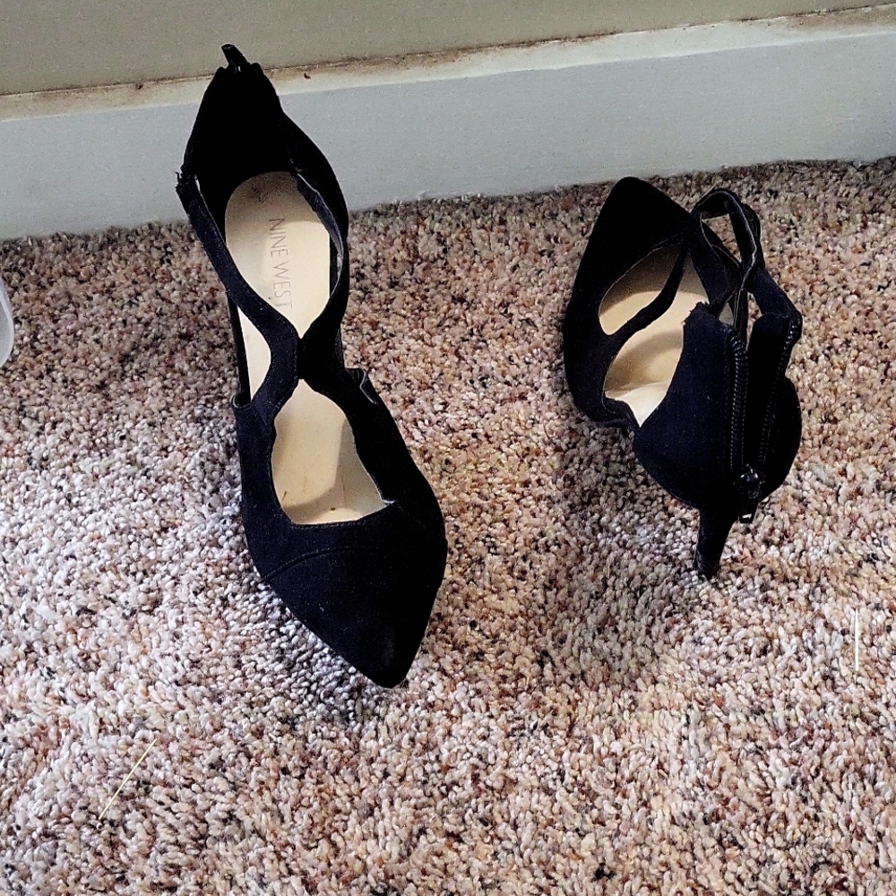 Black heels